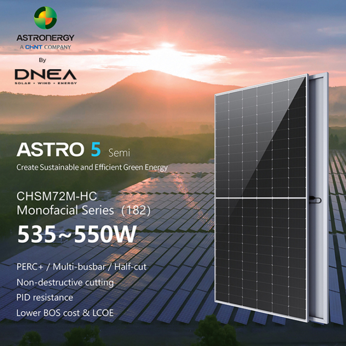 Solar Panels ASTRO 5 Monofacial Series 550 W – DNEA – Digital New ...